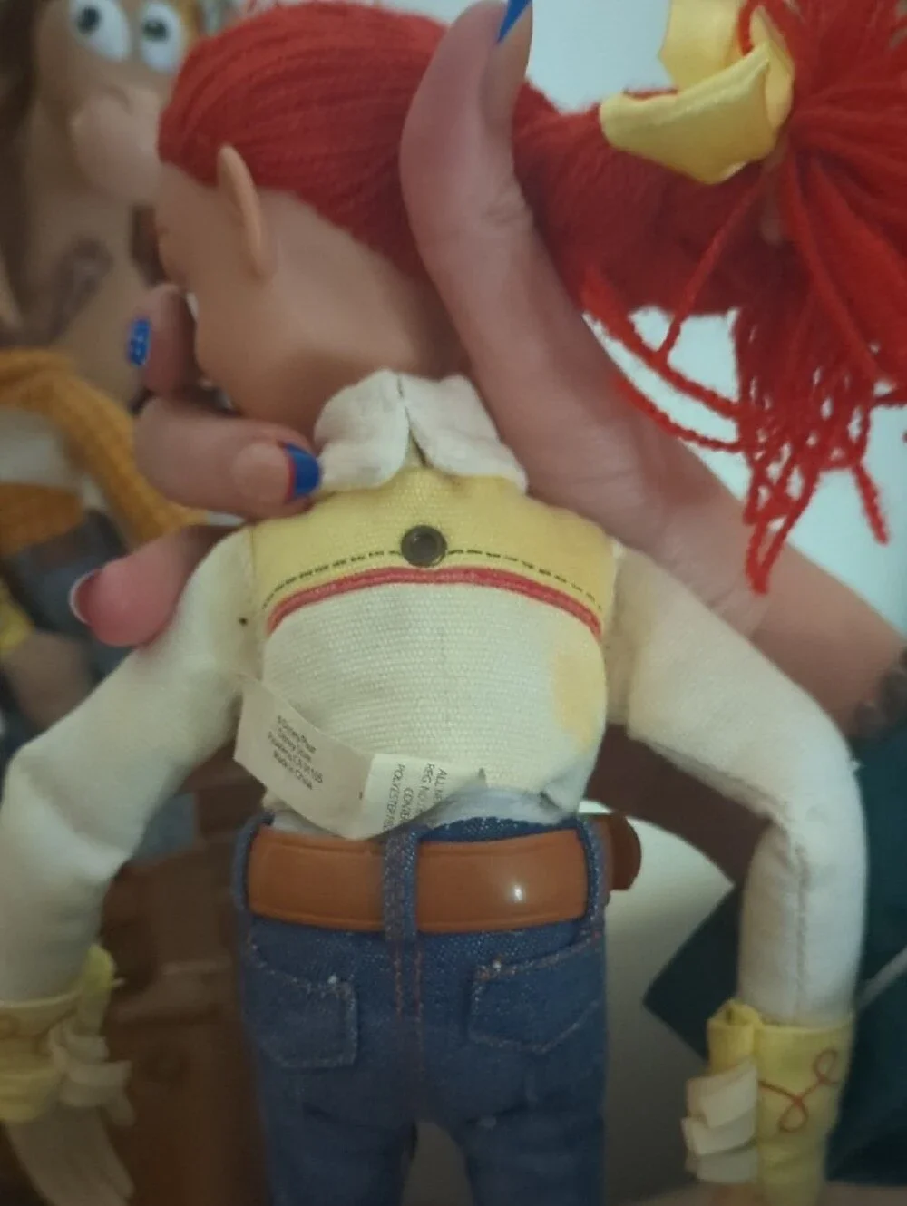 Woody and Jessie Doll Set - Yellow & White No string